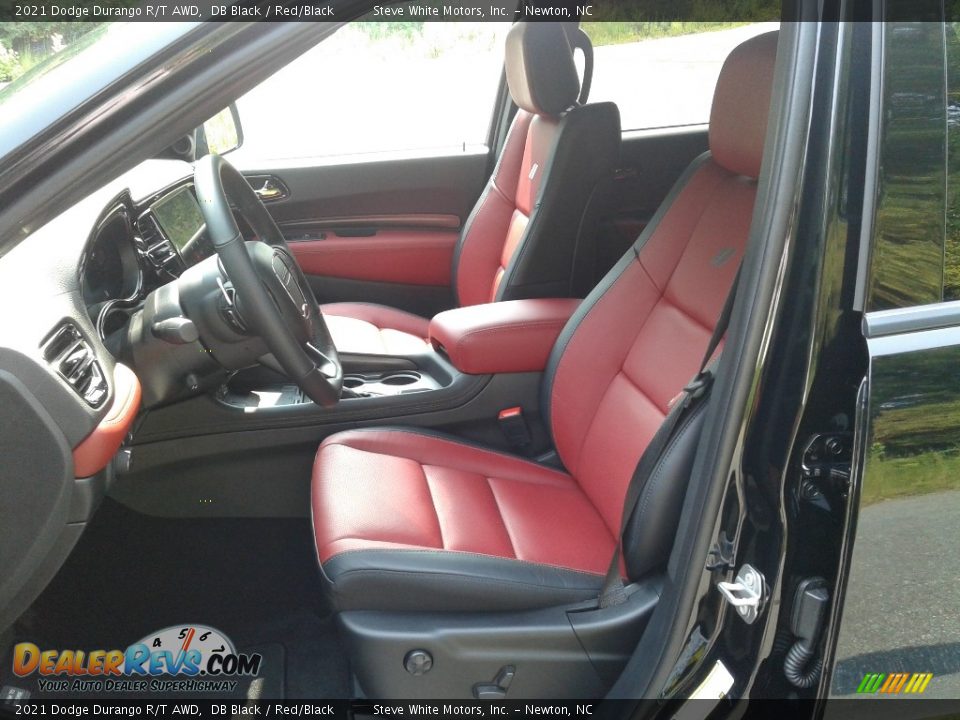 Front Seat of 2021 Dodge Durango R/T AWD Photo #10