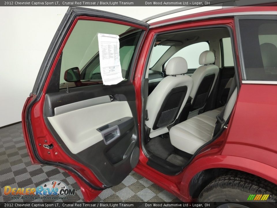 2012 Chevrolet Captiva Sport LT Crystal Red Tintcoat / Black/Light Titanium Photo #23
