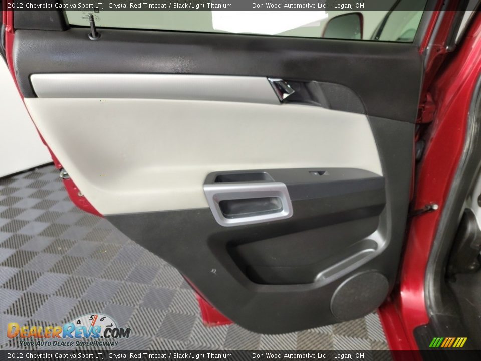 2012 Chevrolet Captiva Sport LT Crystal Red Tintcoat / Black/Light Titanium Photo #24