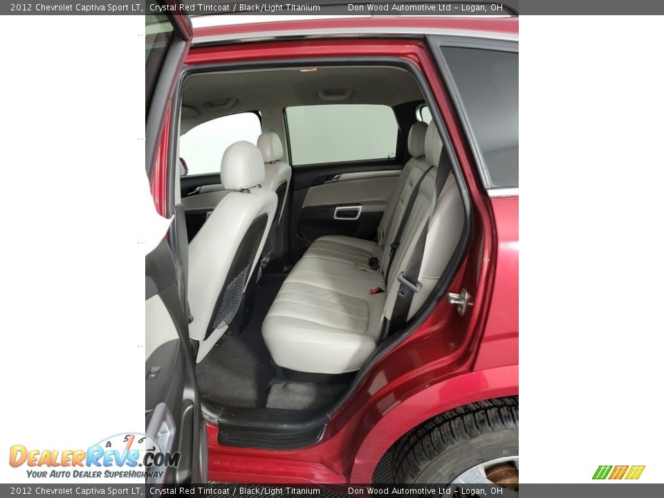 2012 Chevrolet Captiva Sport LT Crystal Red Tintcoat / Black/Light Titanium Photo #25