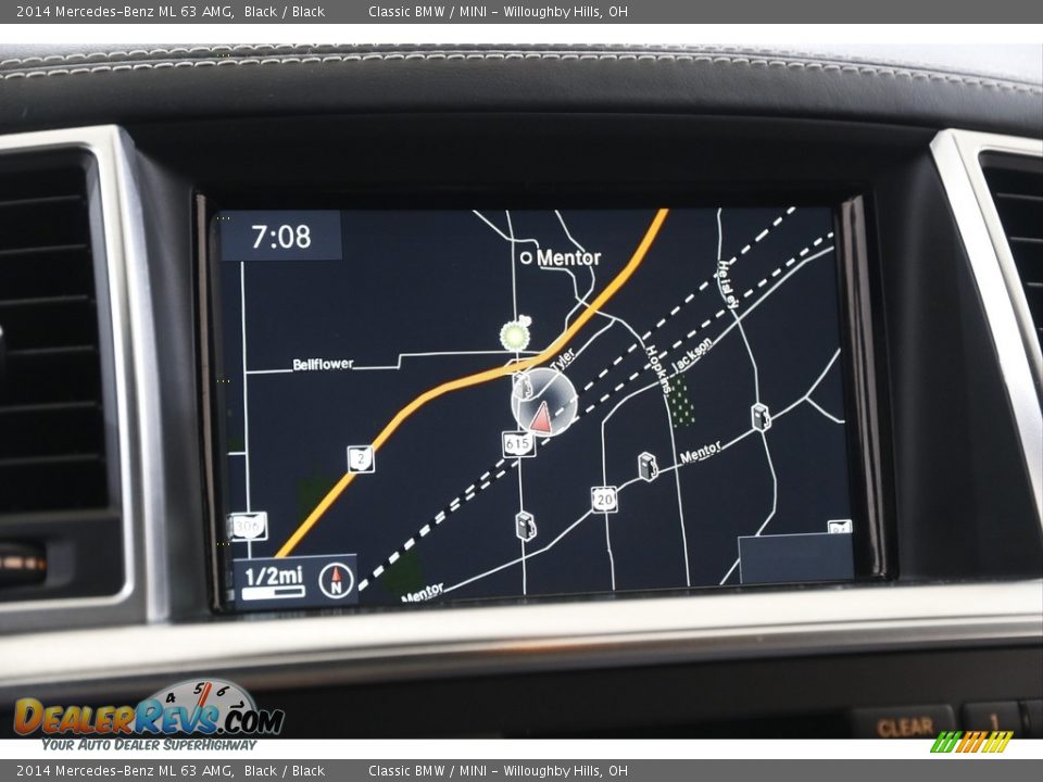 Navigation of 2014 Mercedes-Benz ML 63 AMG Photo #10