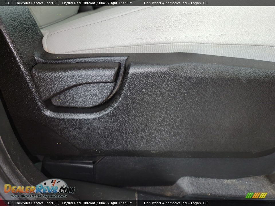 2012 Chevrolet Captiva Sport LT Crystal Red Tintcoat / Black/Light Titanium Photo #29
