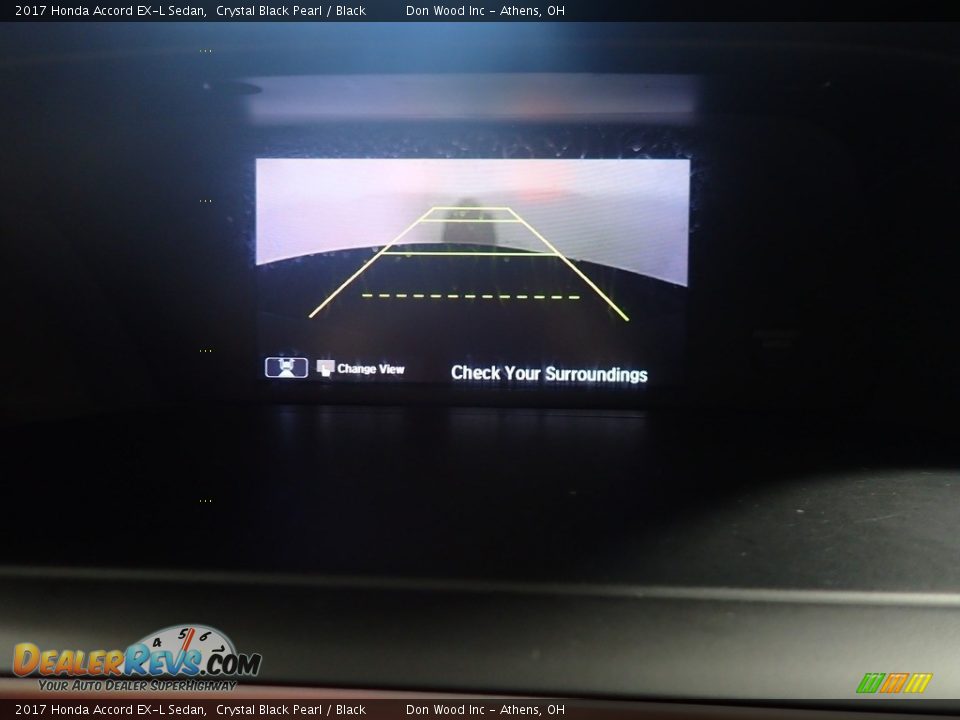 2017 Honda Accord EX-L Sedan Crystal Black Pearl / Black Photo #4