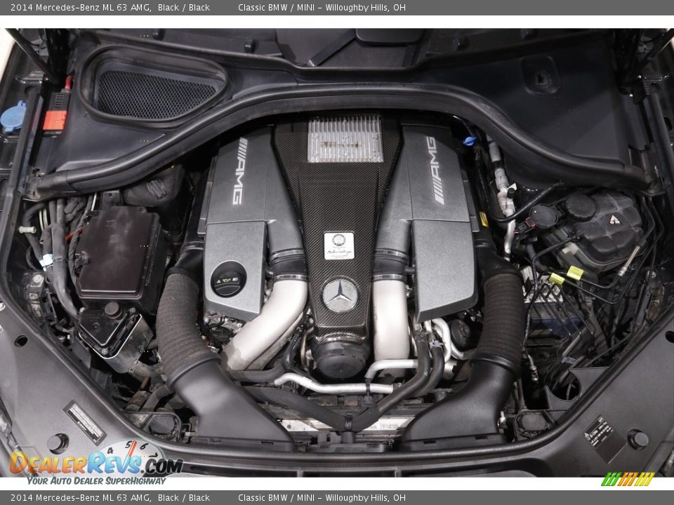2014 Mercedes-Benz ML 63 AMG 5.5 AMG Liter biturbo DOHC 32-Valve VVT V8 Engine Photo #22