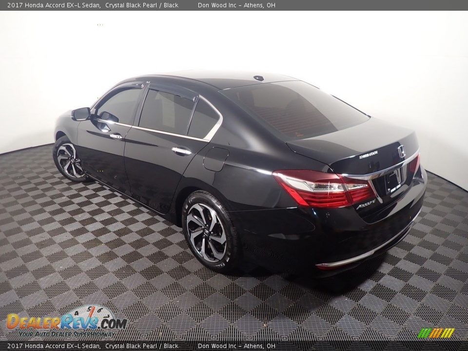 2017 Honda Accord EX-L Sedan Crystal Black Pearl / Black Photo #14