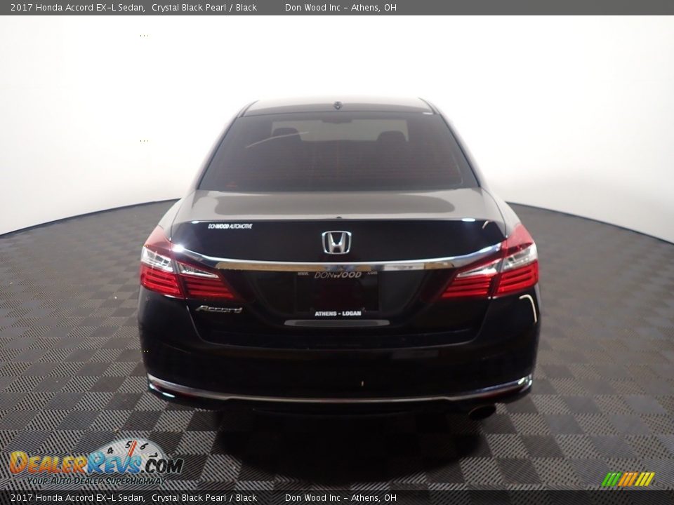 2017 Honda Accord EX-L Sedan Crystal Black Pearl / Black Photo #15