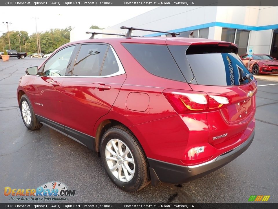 2018 Chevrolet Equinox LT AWD Cajun Red Tintcoat / Jet Black Photo #4