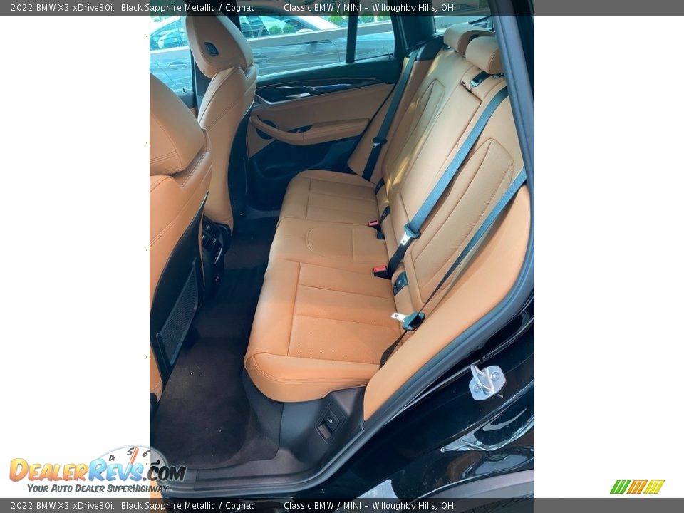 Rear Seat of 2022 BMW X3 xDrive30i Photo #5