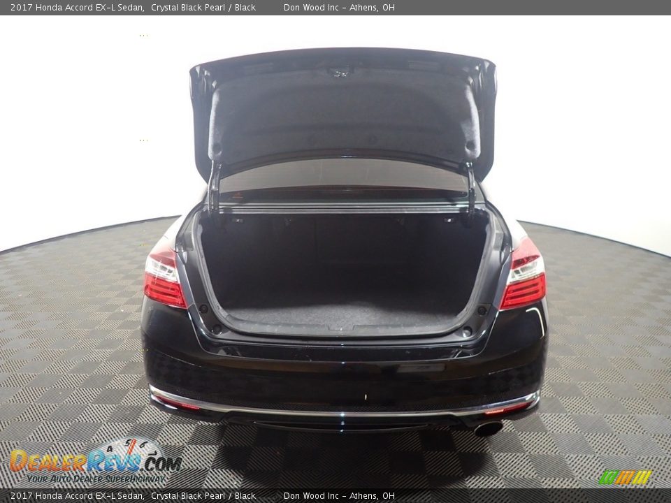 2017 Honda Accord EX-L Sedan Crystal Black Pearl / Black Photo #16