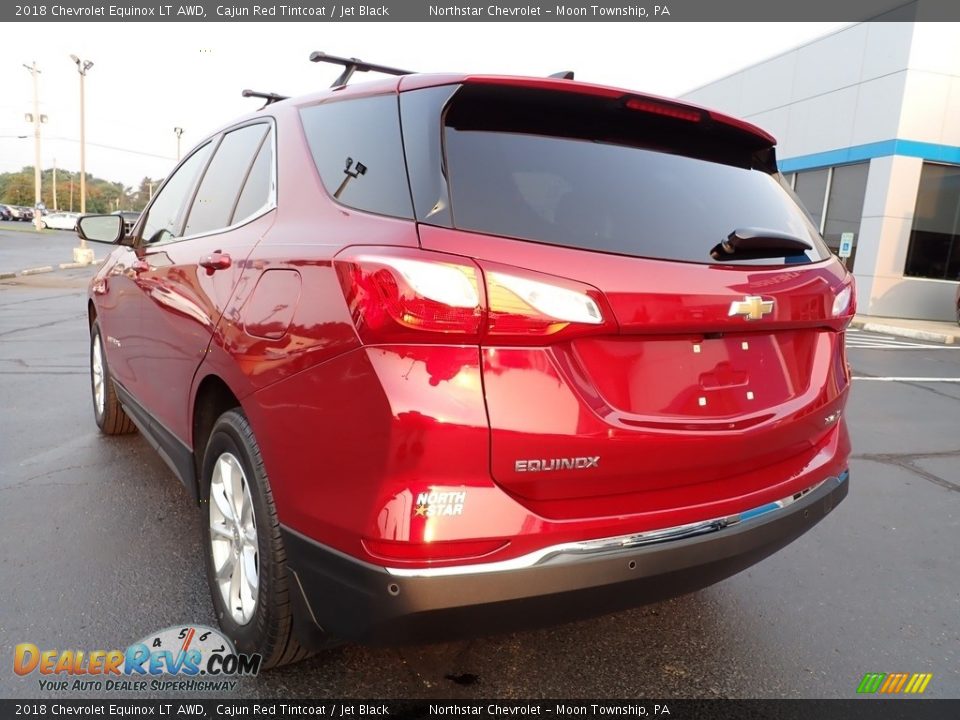 2018 Chevrolet Equinox LT AWD Cajun Red Tintcoat / Jet Black Photo #5