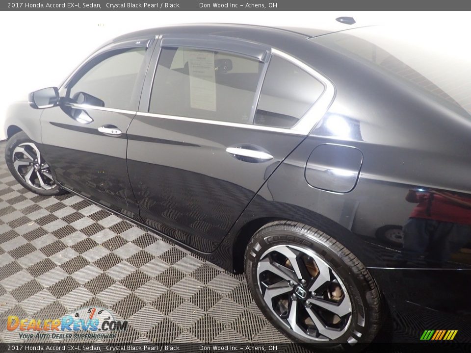 2017 Honda Accord EX-L Sedan Crystal Black Pearl / Black Photo #20