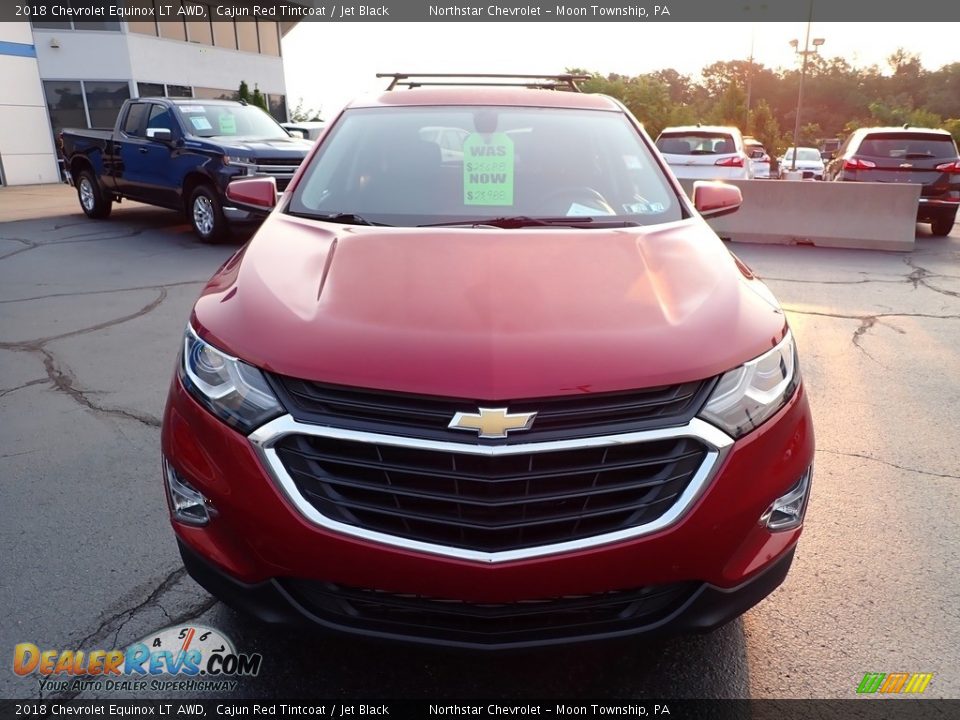 2018 Chevrolet Equinox LT AWD Cajun Red Tintcoat / Jet Black Photo #13