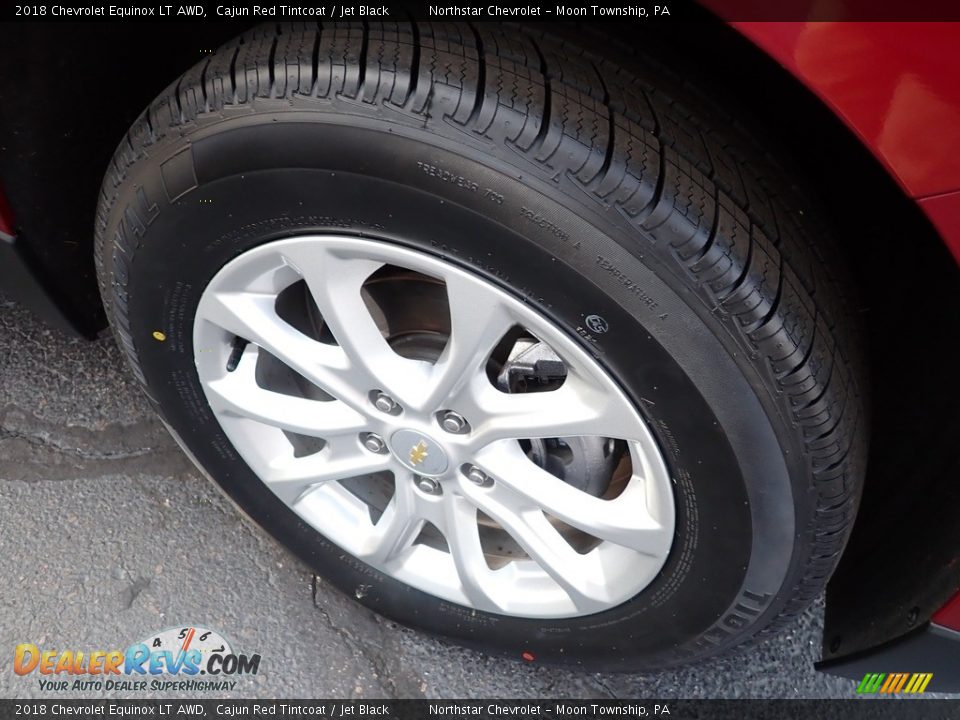 2018 Chevrolet Equinox LT AWD Cajun Red Tintcoat / Jet Black Photo #14
