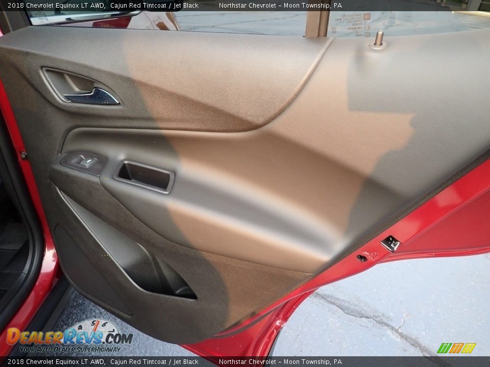 2018 Chevrolet Equinox LT AWD Cajun Red Tintcoat / Jet Black Photo #19