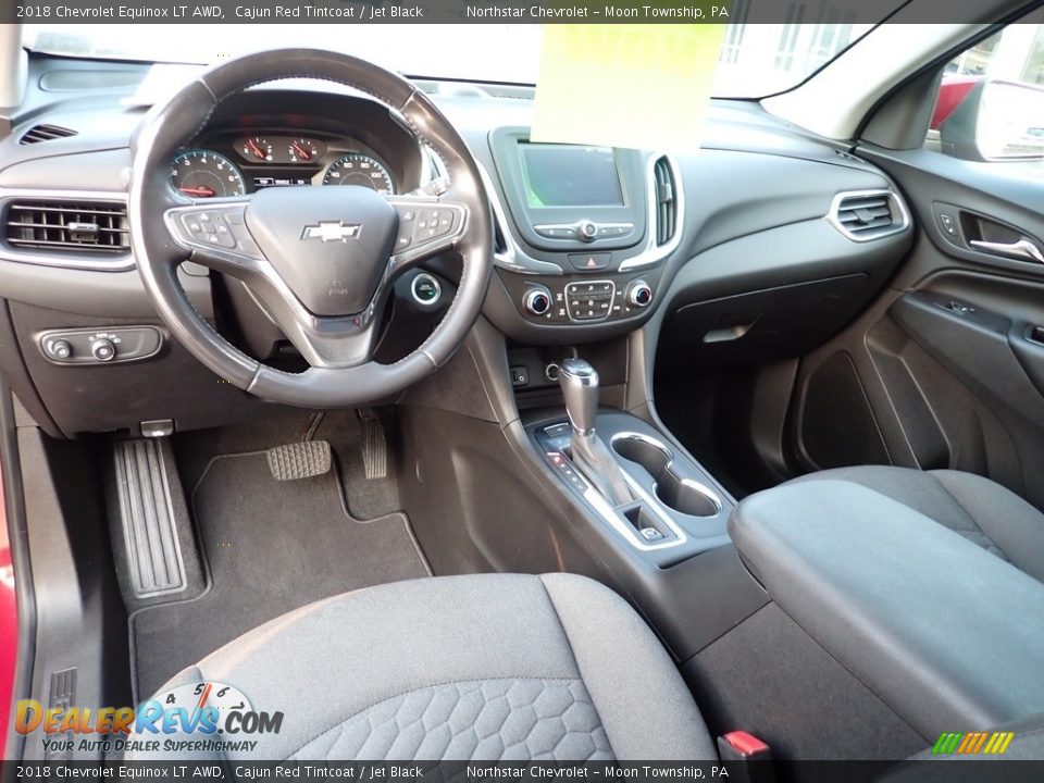 2018 Chevrolet Equinox LT AWD Cajun Red Tintcoat / Jet Black Photo #22