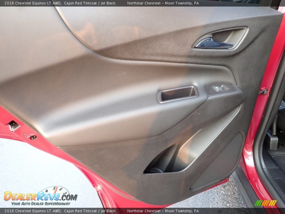 2018 Chevrolet Equinox LT AWD Cajun Red Tintcoat / Jet Black Photo #23