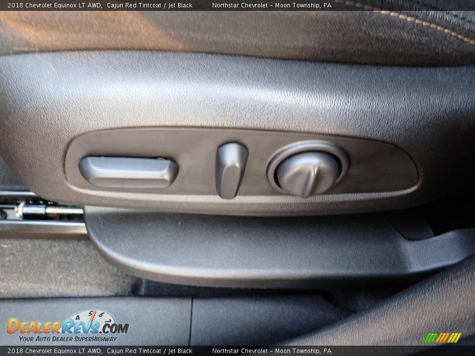 2018 Chevrolet Equinox LT AWD Cajun Red Tintcoat / Jet Black Photo #25