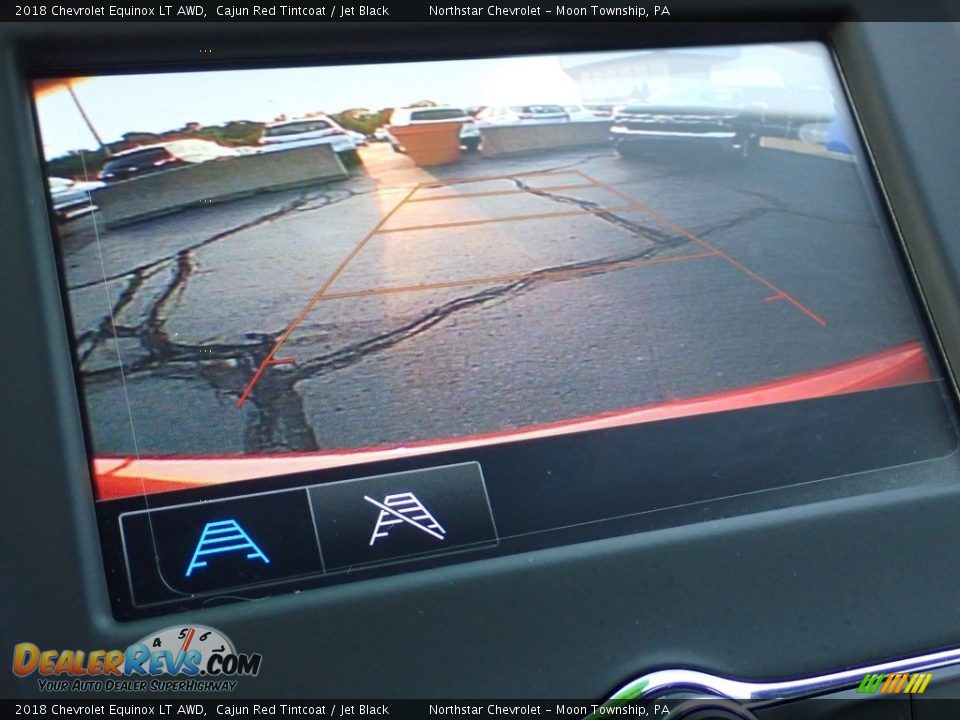 2018 Chevrolet Equinox LT AWD Cajun Red Tintcoat / Jet Black Photo #30