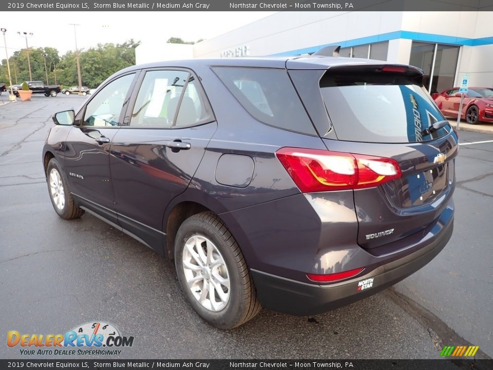 2019 Chevrolet Equinox LS Storm Blue Metallic / Medium Ash Gray Photo #4