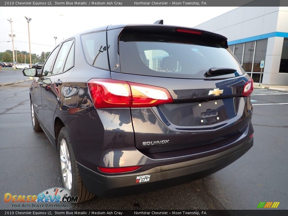 2019 Chevrolet Equinox LS Storm Blue Metallic / Medium Ash Gray Photo #5