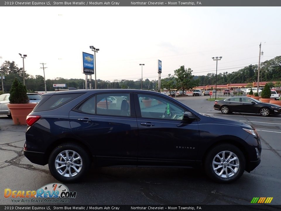 2019 Chevrolet Equinox LS Storm Blue Metallic / Medium Ash Gray Photo #10