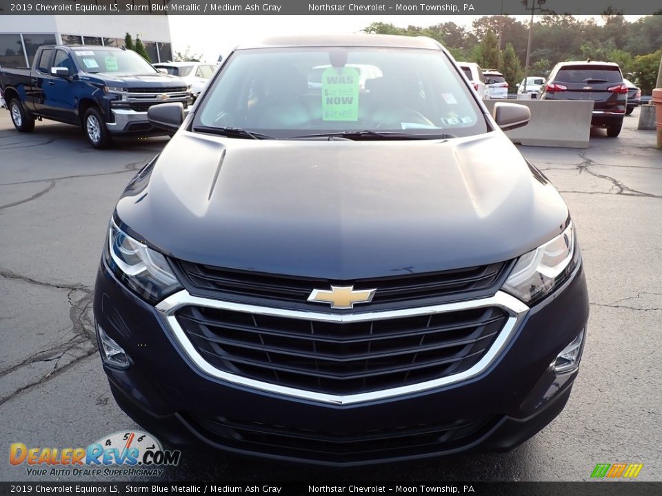 2019 Chevrolet Equinox LS Storm Blue Metallic / Medium Ash Gray Photo #13