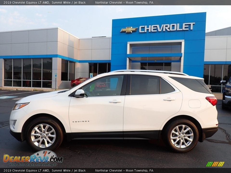 2019 Chevrolet Equinox LT AWD Summit White / Jet Black Photo #3