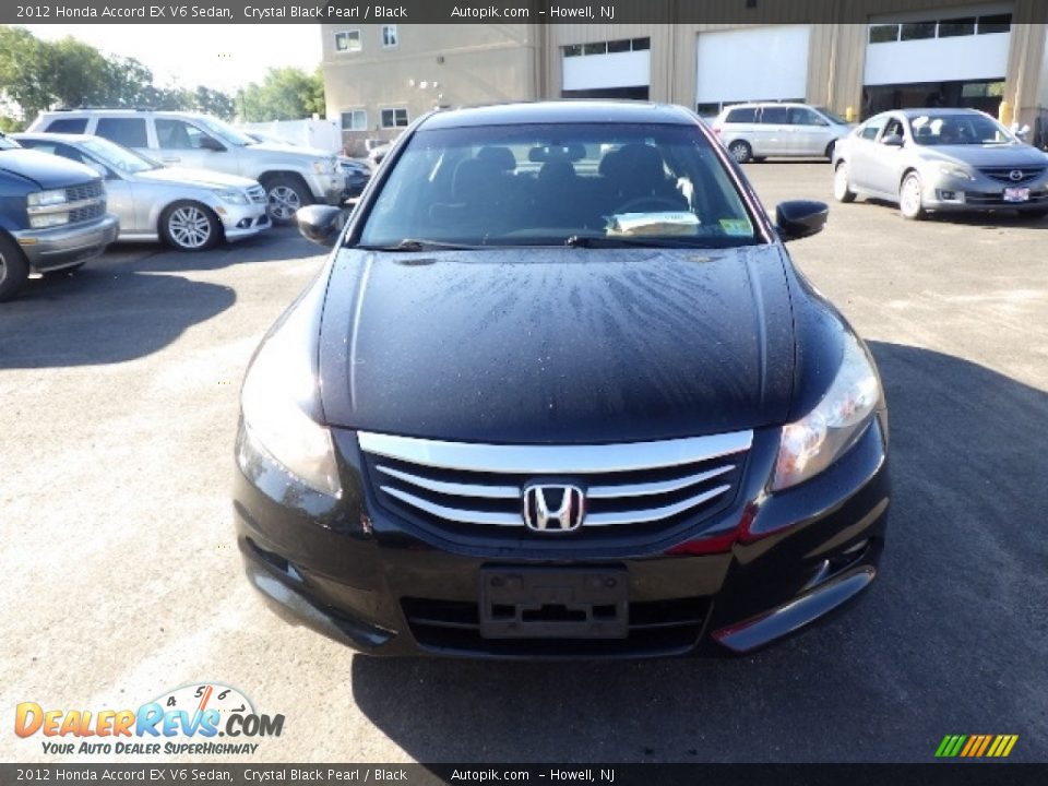 2012 Honda Accord EX V6 Sedan Crystal Black Pearl / Black Photo #2