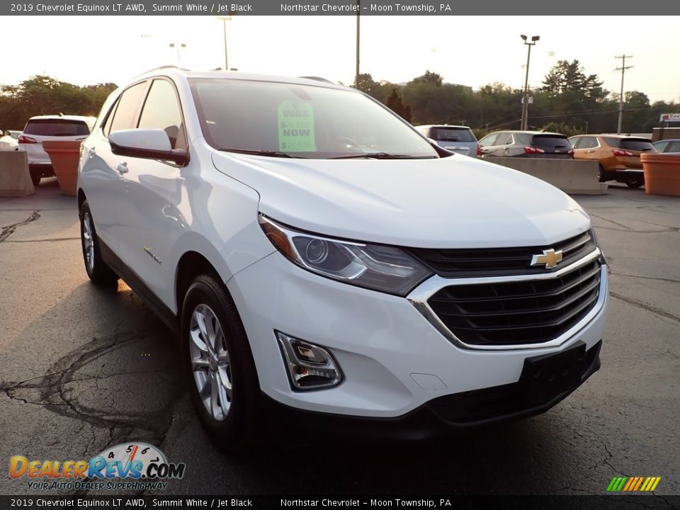 2019 Chevrolet Equinox LT AWD Summit White / Jet Black Photo #12