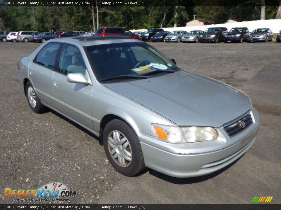 2000 Toyota Camry LE Lunar Mist Metallic / Gray Photo #3