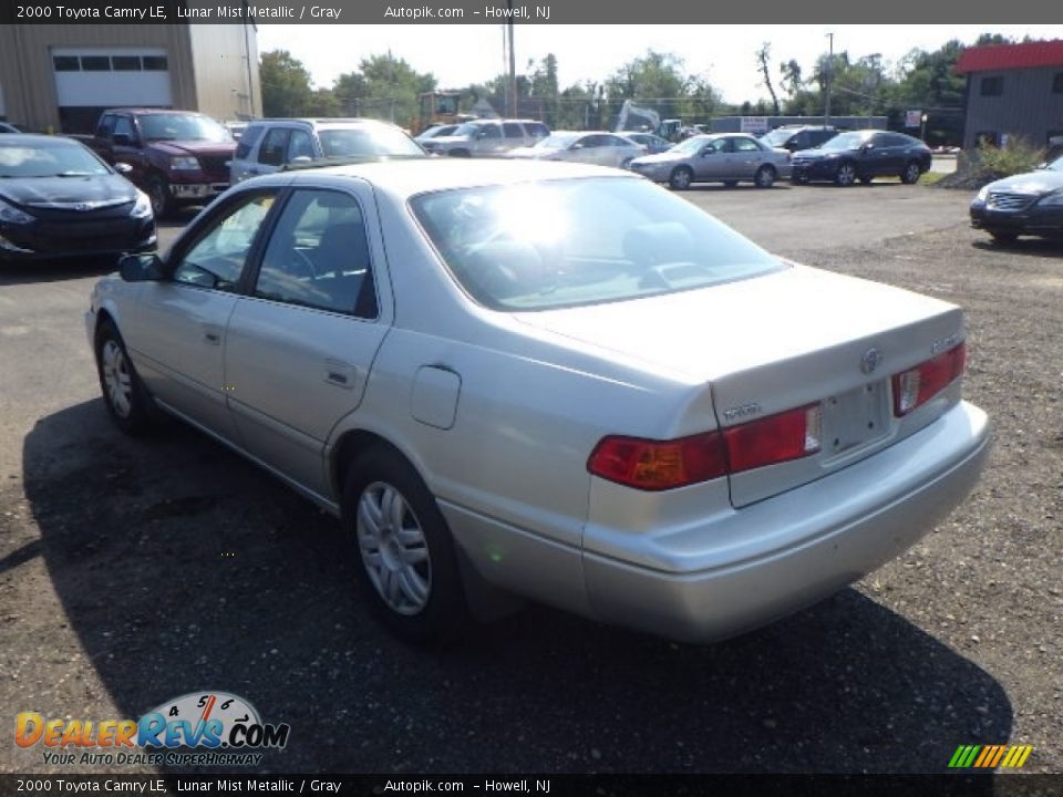 2000 Toyota Camry LE Lunar Mist Metallic / Gray Photo #4