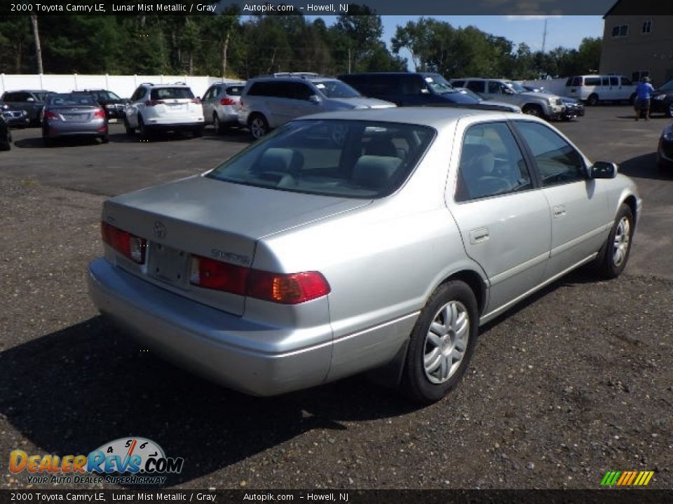 2000 Toyota Camry LE Lunar Mist Metallic / Gray Photo #6