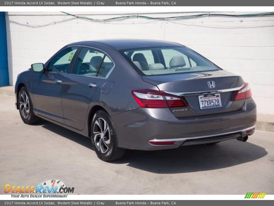 2017 Honda Accord LX Sedan Modern Steel Metallic / Gray Photo #2