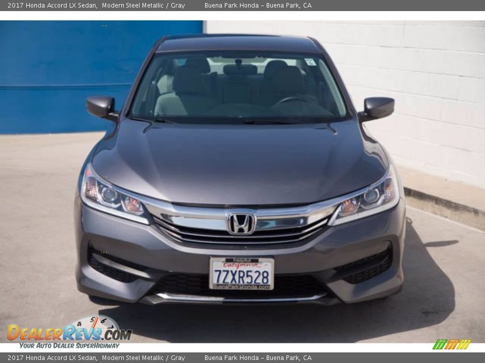 2017 Honda Accord LX Sedan Modern Steel Metallic / Gray Photo #7