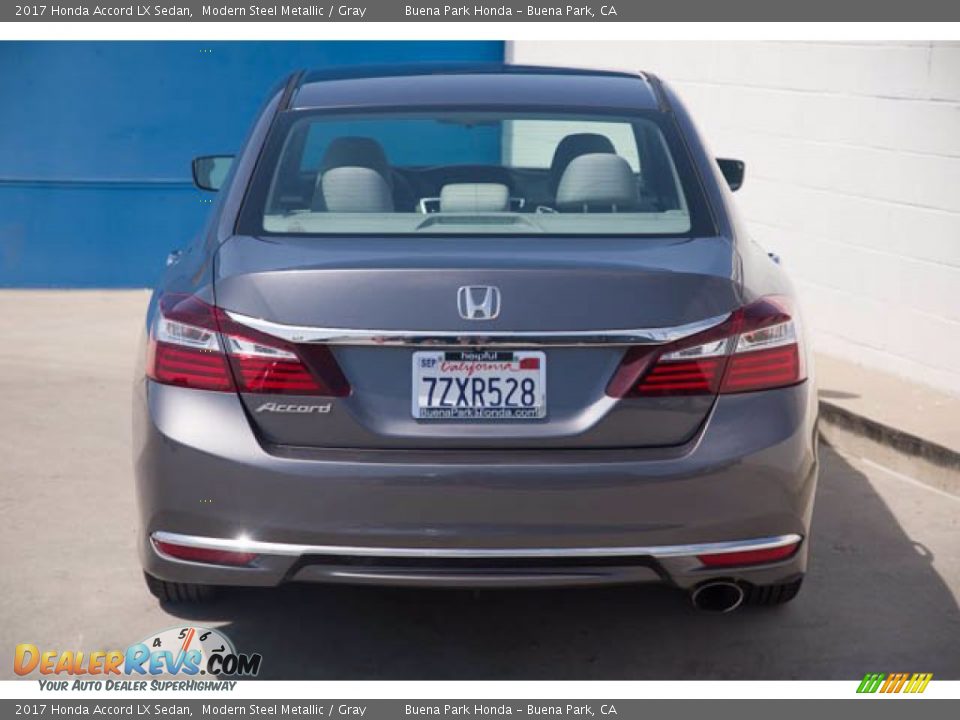 2017 Honda Accord LX Sedan Modern Steel Metallic / Gray Photo #11