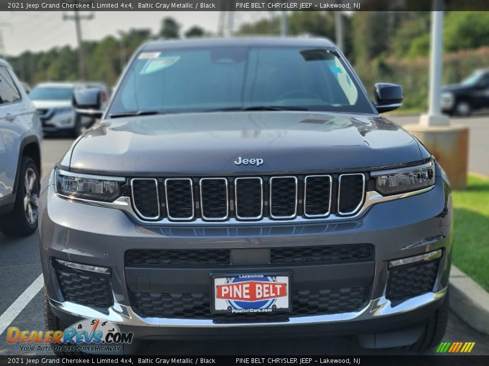 2021 Jeep Grand Cherokee L Limited 4x4 Baltic Gray Metallic / Black Photo #2