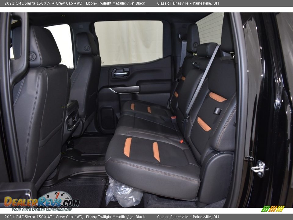 2021 GMC Sierra 1500 AT4 Crew Cab 4WD Ebony Twilight Metallic / Jet Black Photo #8