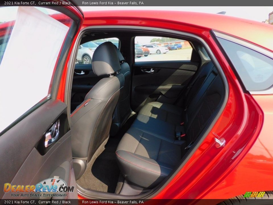 2021 Kia Forte GT Currant Red / Black Photo #12