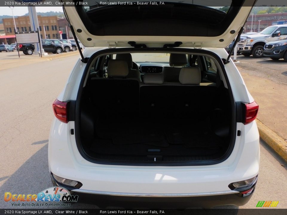 2020 Kia Sportage LX AWD Clear White / Black Photo #4