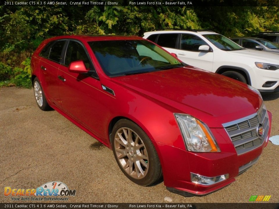 Front 3/4 View of 2011 Cadillac CTS 4 3.6 AWD Sedan Photo #8