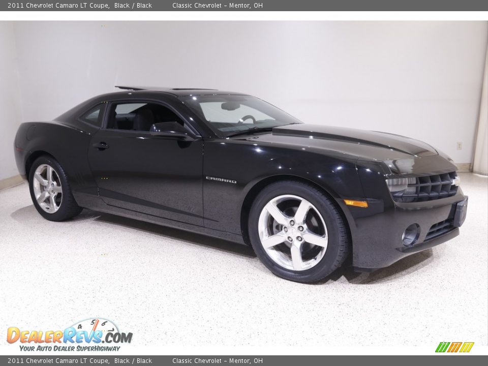 2011 Chevrolet Camaro LT Coupe Black / Black Photo #1