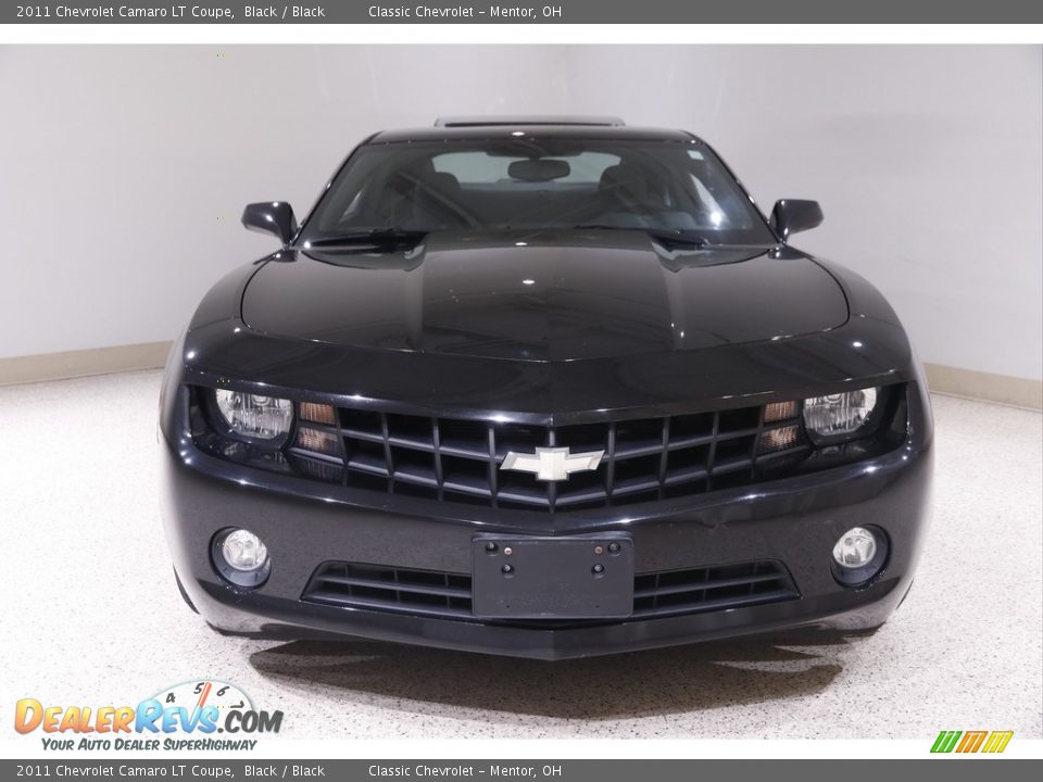 2011 Chevrolet Camaro LT Coupe Black / Black Photo #2