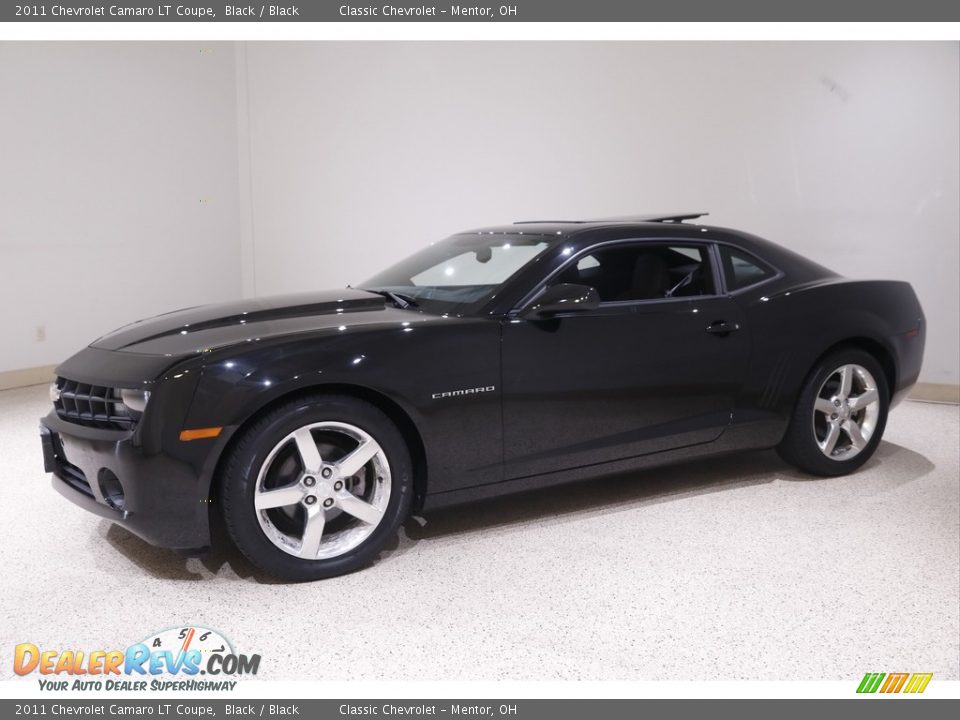 2011 Chevrolet Camaro LT Coupe Black / Black Photo #3