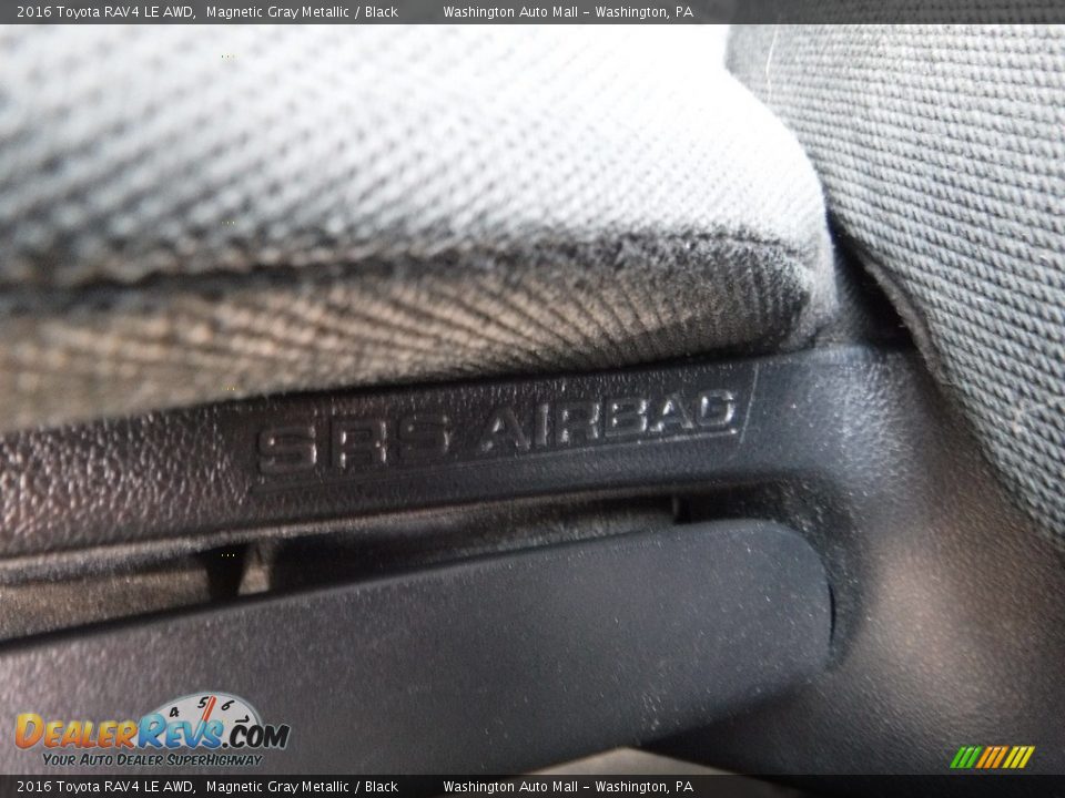 2016 Toyota RAV4 LE AWD Magnetic Gray Metallic / Black Photo #21