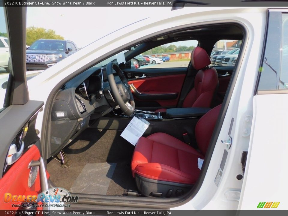 Front Seat of 2022 Kia Stinger GT-Line Photo #11