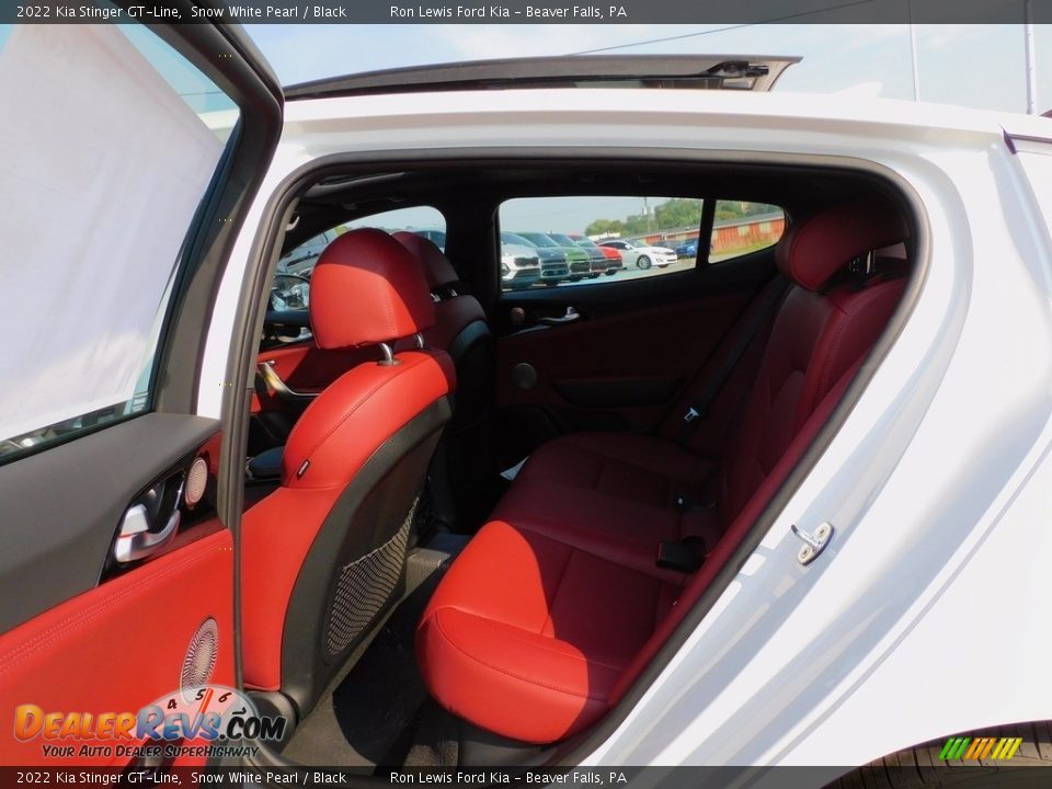Rear Seat of 2022 Kia Stinger GT-Line Photo #12