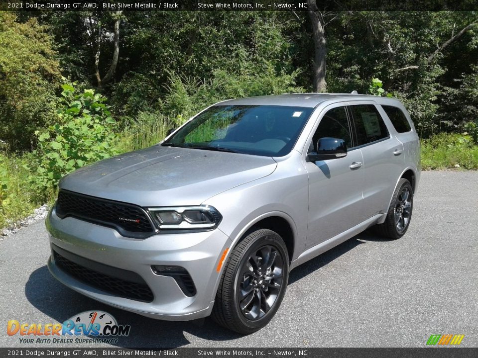 2021 Dodge Durango GT AWD Billet Silver Metallic / Black Photo #2