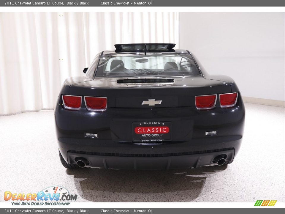 2011 Chevrolet Camaro LT Coupe Black / Black Photo #14