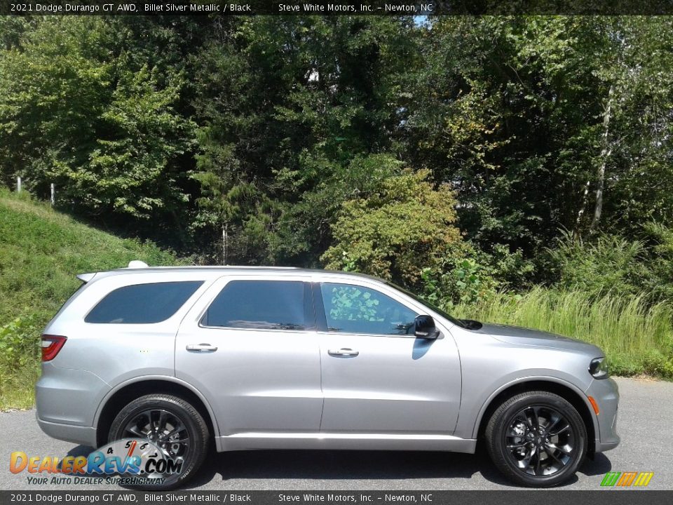 2021 Dodge Durango GT AWD Billet Silver Metallic / Black Photo #5