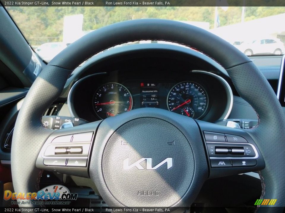 2022 Kia Stinger GT-Line Steering Wheel Photo #20